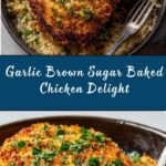 Baked Garlic Brown Sugar Chicken Recipe