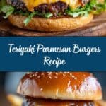 Teriyaki Parmesan Burgers Recipe