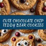 Chocolate Chip Teddy Bear Cookies Recipe