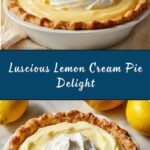 Easy Lemon Cream Pie Recipe