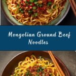 Mongolian Ground Beef Noodles Recipe
