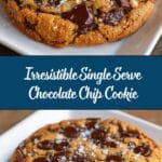 Single Serve Chocolate Chip Cookie Recipe
