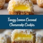 Lemon Coconut Cheesecake Cookies Recipe