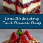 Strawberry Crunch Cheesecake Chunks Recipe