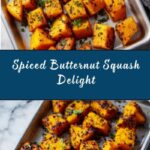 Roasted Spiced Butternut Squash Recipe