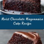 Chocolate Mayonnaise Cake Recipe