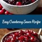 Easy Cranberry Sauce Recipe