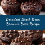 Fudgy Black Bean Brownie Bites Recipe