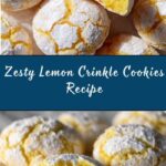 Lemon Crinkle Cookies Recipe