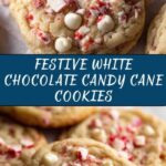 White Chocolate Candy Cane Cookies Recipe