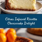 Orange or Clementine Ricotta Cheesecake Recipe