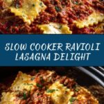 Crockpot Ravioli Lasagna Recipe