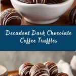 Dark Chocolate Coffee Truffles Recipe