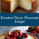 Classic Creamy Cheesecake Recipe