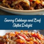 Cabbage and Ground Beef Skillet Recipe