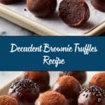 Easy Brownie Truffles Recipe