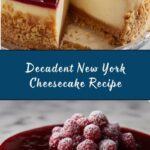 Tall and Creamy New York Cheesecake Recipe