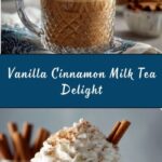 Homemade Vanilla Cinnamon Milk Tea Recipe