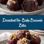 No-Bake Brownie Bites Recipe