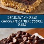 No-Bake Chocolate Oatmeal Cookie Bars Recipe