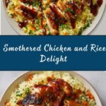 Smothered Chicken and Rice Recipe