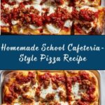 School Cafeteria-Style Pizza Recipe