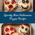 Easy Peasy Mini Halloween Pizzas Recipe