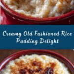 AMAZING OLD FASHIONED RICE PUDDING Recipe