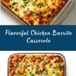 Easy Chicken Burrito Casserole Recipe
