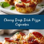 Deep Dish Pizza Cupcakes Recipe