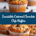 Oatmeal Chocolate Chip Muffins Recipe
