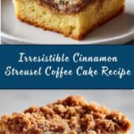 Classic Cinnamon Streusel Coffee Cake Recipe