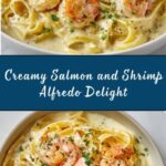 Salmon and Shrimp Alfredo Recipe