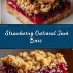 Strawberry Oatmeal Jam Bars Recipe