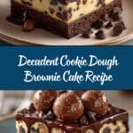 Cookie Dough Brownie Cake Recipe