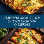 Slow Cooker Chicken Enchilada Casserole Recipe