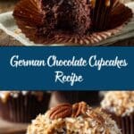 German Chocolate Cupcakes Recipe