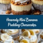 Mini Banana Pudding Cheesecakes Recipe