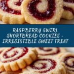 Raspberry Swirl Shortbread Cookies Recipe