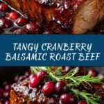 Cranberry Balsamic Roast Beef Recipe
