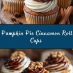 Pumpkin Pie Cinnamon Roll Cups Recipe
