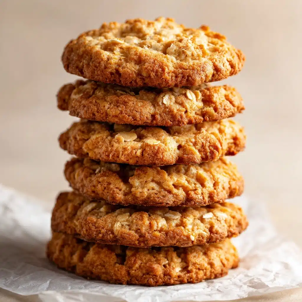 Peanut Butter Oatmeal Cookies Recipe - Recipe Image