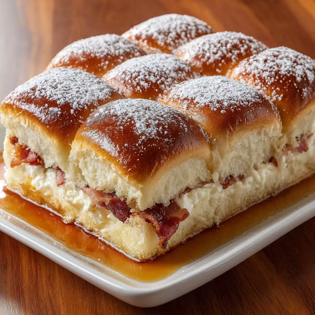 Monte Cristo Sliders Recipe - Recipe Image