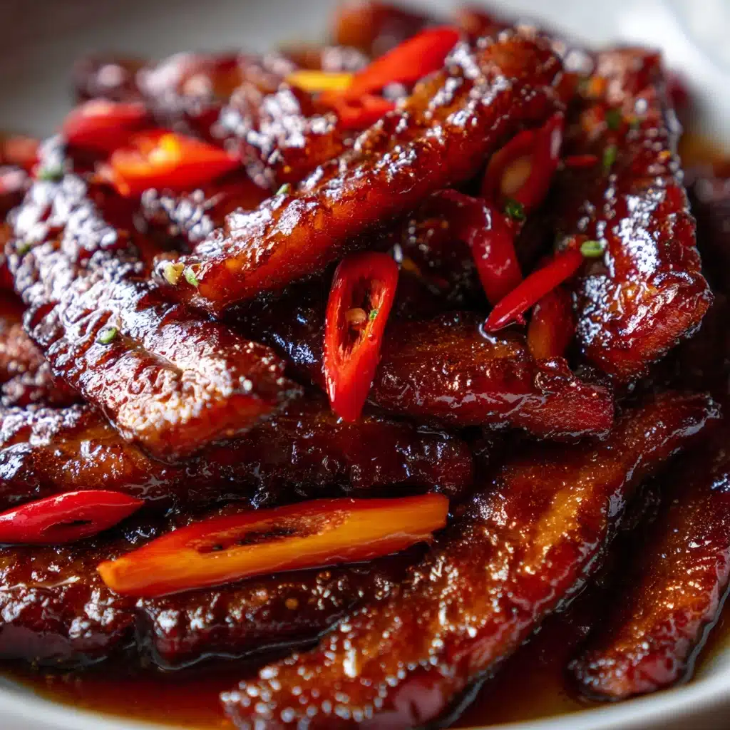 Crispy Shredded Chilli Beef Recipe - Recipe Image