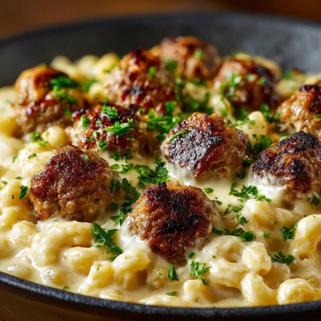 Garlic Butter Chicken Bites with Creamy Pasta: An Amazing Ultimate Recipe - Recipe Image