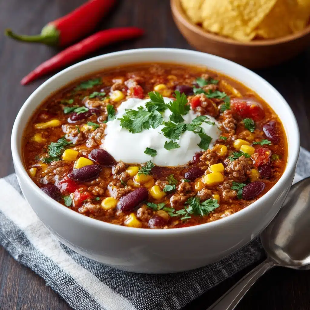 Easy Taco Soup Recipe - Recipe Image