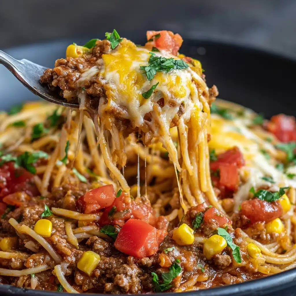 Easy Taco Spaghetti Recipe for a Flavorful Dinner Recipe - Recipe Image