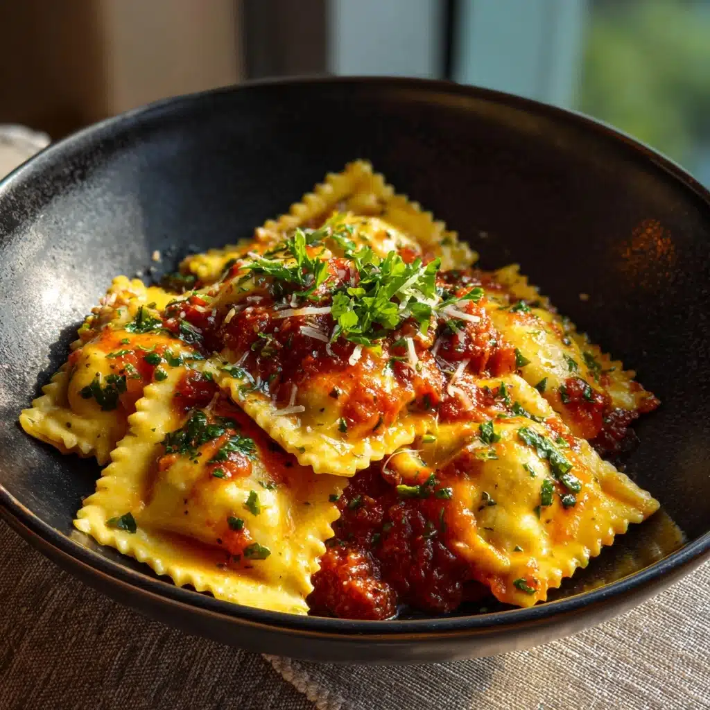 Easy Crockpot Ravioli Lasagna Recipe - Recipe Image