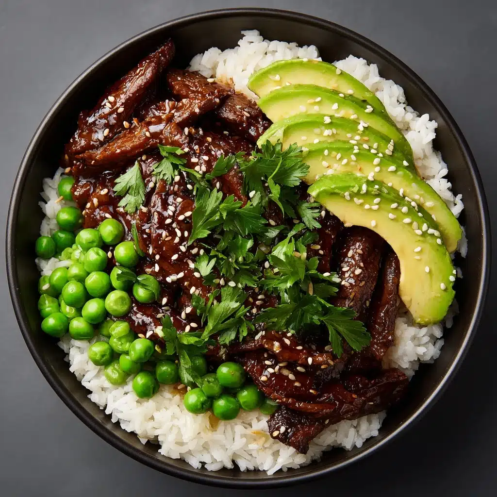 Steak Avocado Rice Bowl Recipe - Recipe Image
