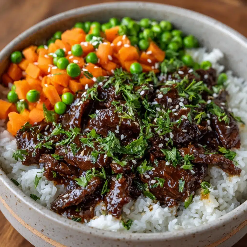 Crispy Beef Rice Bowl Recipe - Recipe Image
